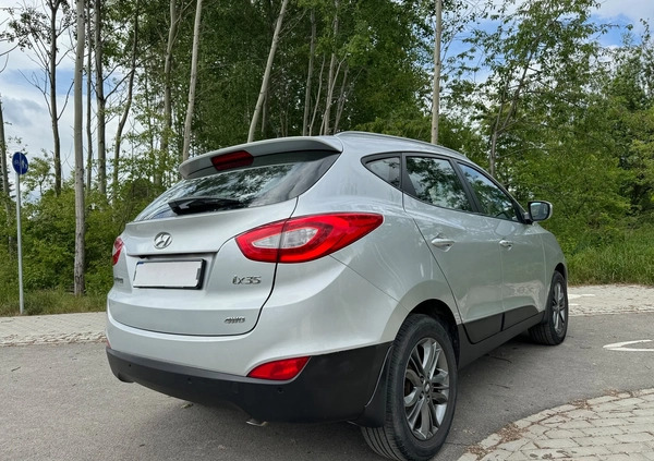 Hyundai ix35 cena 57900 przebieg: 104000, rok produkcji 2014 z Warszawa małe 631